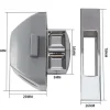 Pantheratec Prime Push Lock kastslot - Geborsteld