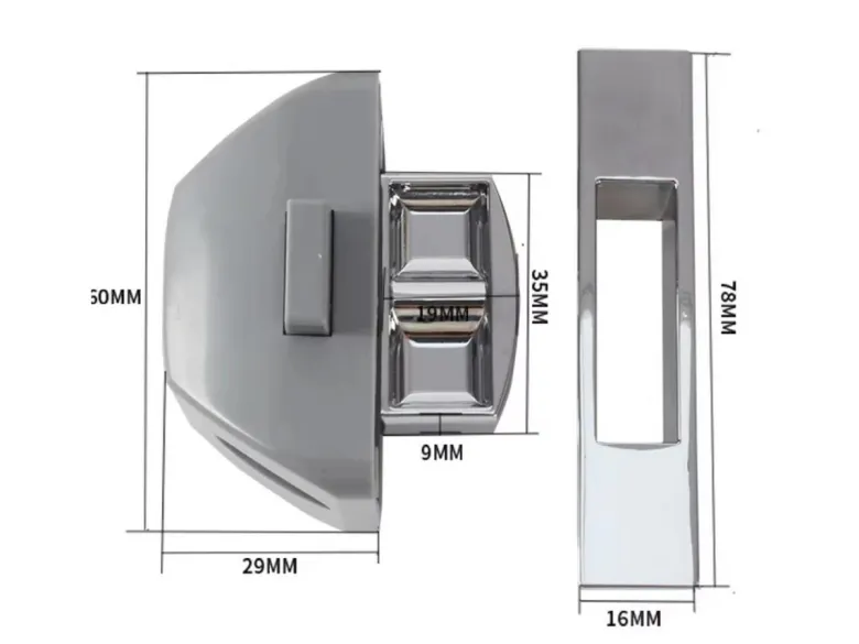 Pantheratec Prime Push Lock kastslot - Geborsteld