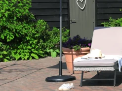 Parasolvoet rond - massief beton - 19kg