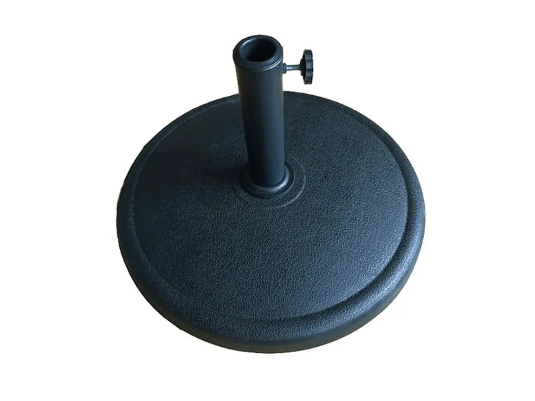 Parasolvoet rond - massief beton - 19kg