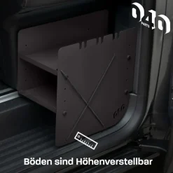 040 Parts Black schoenenrek - VW T5 T6 T6.1