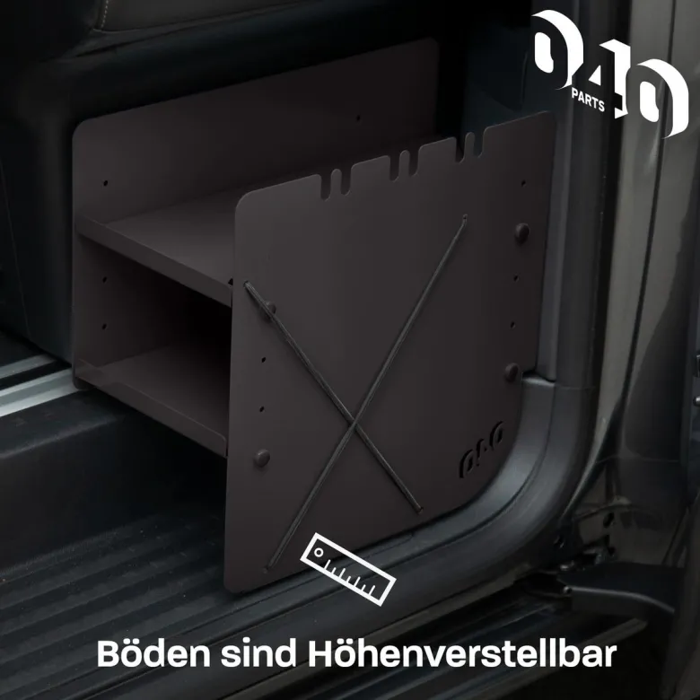 040 Parts Black schoenenrek - VW T5 T6 T6.1