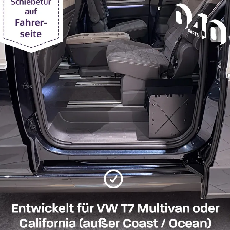 040 Parts Black Schuhregal - VW T7