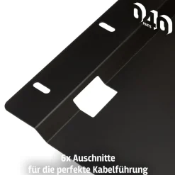 040 Parts Black zonnepanelhouder - VW T7