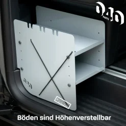 040 Parts Grey schoenenrek - VW T5 T6 T6.1