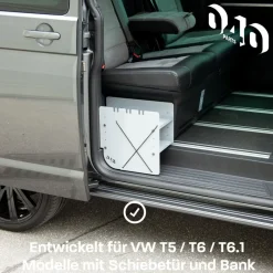 040 Parts Grey schoenenrek - VW T5 T6 T6.1