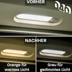 040 Parts kleurfilterset - VW T5 T6 T6.1