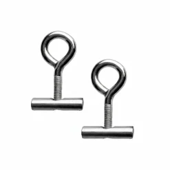 040parts 7 mm railstopper met schroefoog - set van 2