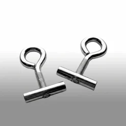 040parts 7 mm railstopper met schroefoog - set van 2