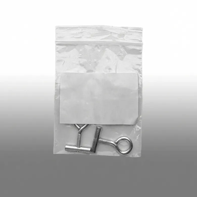040parts 6 mm railstopper met schroefoog - Set van 2