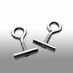 040parts 5 mm railstopper met schroefoog - Set van 2