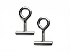 040parts 5 mm railstopper met schroefoog - Set van 2