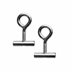 040parts 8 mm railstopper met schroefoog - Set van 2