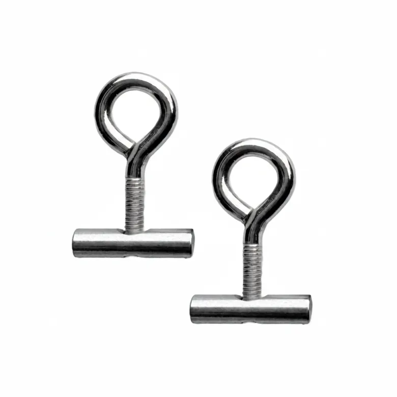 040parts 8 mm railstopper met schroefoog - Set van 2