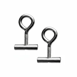 040parts 10 mm railstopper met schroefoog - Set van 2