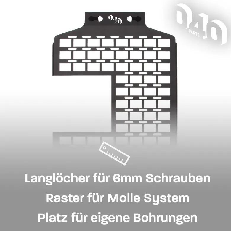 040 Parts Molle Board - VW T5 T6 T6.1