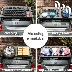 040 Parts Molle Board - VW T5 T6 T6.1