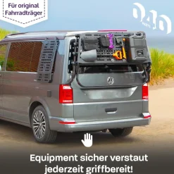 040 Parts Molle Board - VW T5 T6 T6.1