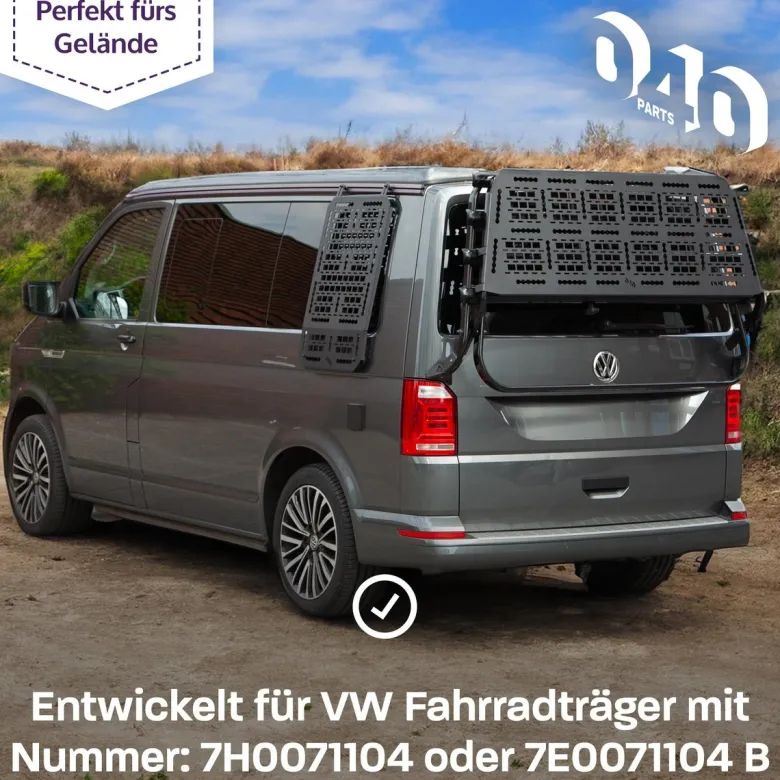 040 Parts Molle Board - VW T5 T6 T6.1
