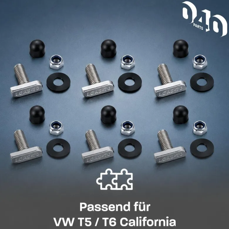 040 Parts M8x20 hamerkopschroef - VW T5 T6 T7