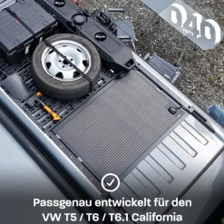 040 Parts zonnepaneel houder - VW T5 T6