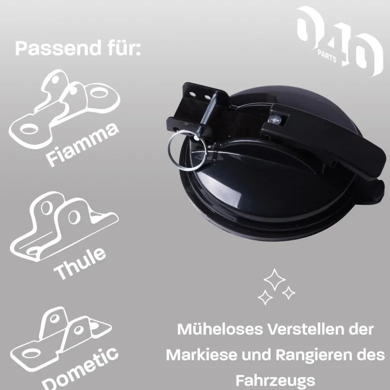 040Parts Zuignap luifelhouder - VW T5 T6 T7