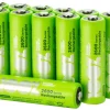 100%PeakPower set van 12 AA Oplaadbare batterijen
