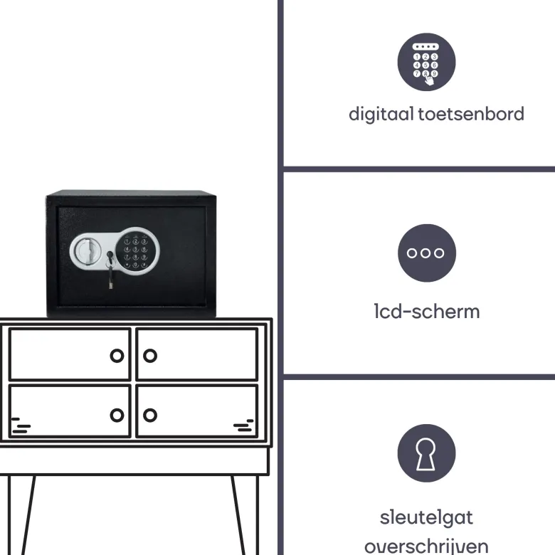 Perel BG90017 elektronische kluis