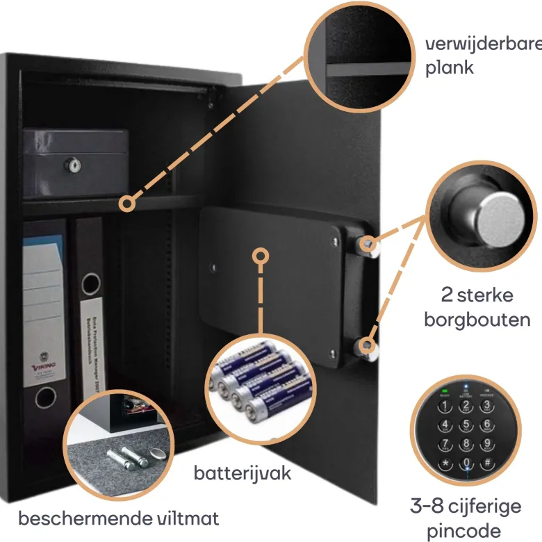 Perel BG90020 elektronische kluis