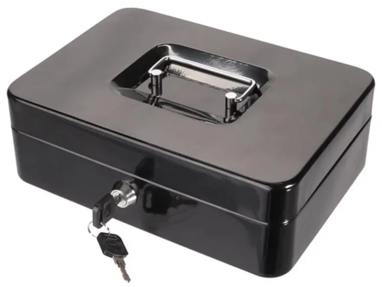 Perel BG70051 geldkistje met 2 sleutels