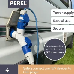 Perel CEE verloopkabel - 3 meter
