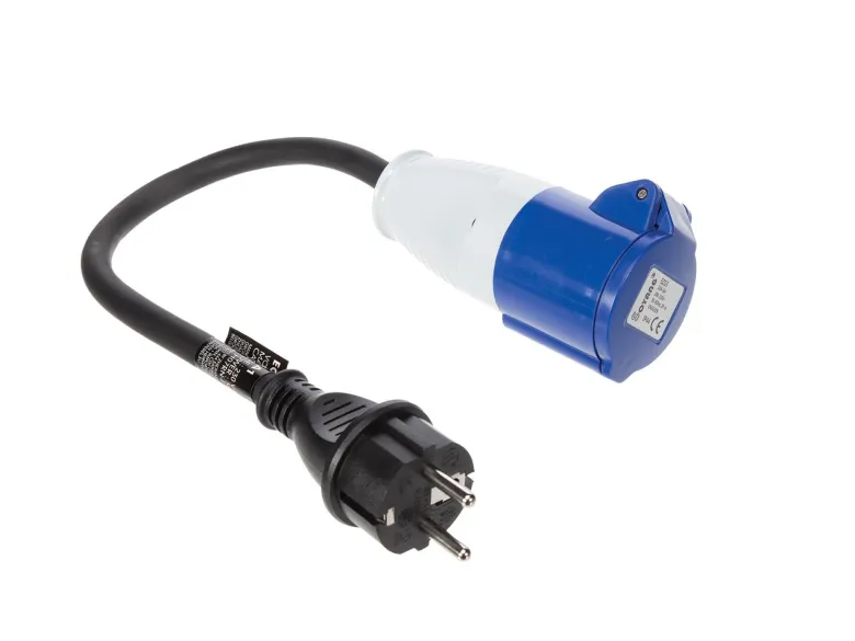 Perel 40 cm CEE verloopkabel