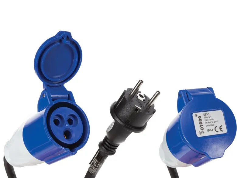 Perel 40 cm CEE verloopkabel