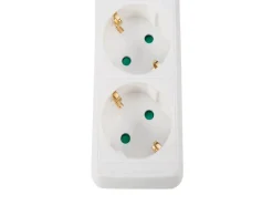 Perel EB3-G 3-voudige stekkerdoos - 1,5 meter