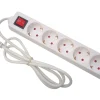 Perel EB5S-G 5-voudige stekkerdoos met schakelaar - 1,5 meter