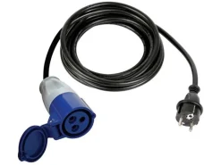 Perel ECEEC-3 E/F CEE verloopkabel - 3 meter