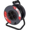 Perel ECR25N2-G 4-voudige kabelhaspel - 25 meter