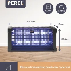 Perel GIK09ON insectenlamp