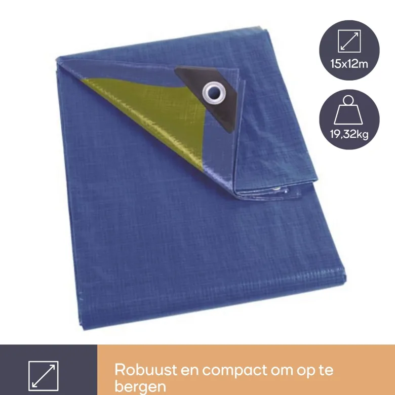 Perel 110 g/m2 grondzeil - 1200 x 1500 cm