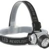 Perel 7-leds hoofdlamp - Grey
