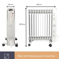 Perel olieradiator - 2500 watt