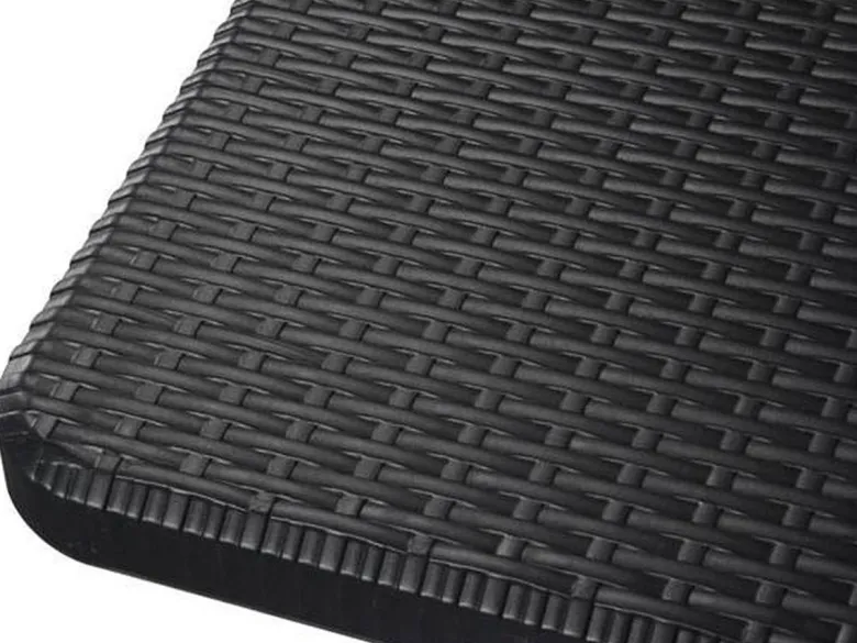 Perel 180 x 75 cm zwarte vouwtafel