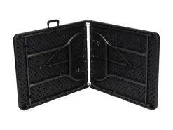 Perel 180 x 75 cm zwarte vouwtafel