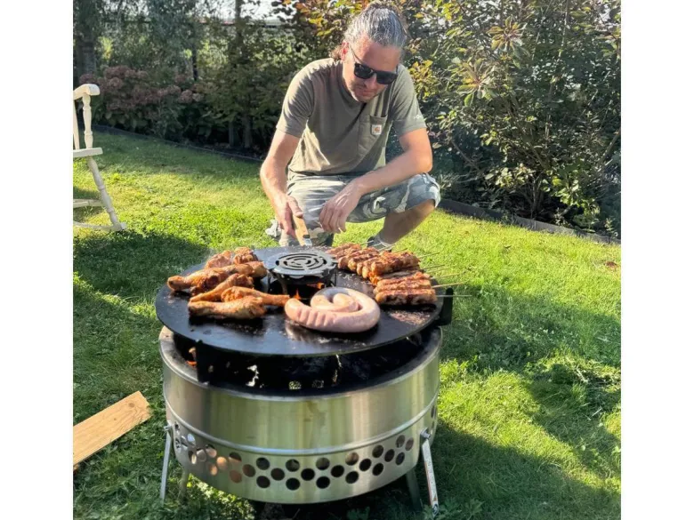 Petromax Pyron en Tyropit grillplaat