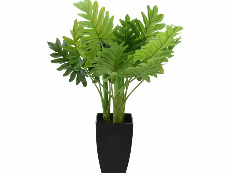 Philodendron in pot 65 cm kunstplant - 3 varianten