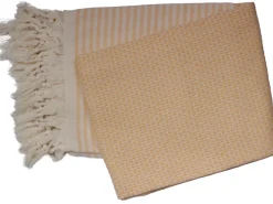 PHLOX 100 x 200 cm hamamdoek - geel
