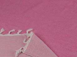 PHLOX 100 x 200 cm hamamdoek - honingraat fuchsia