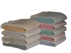 PHLOX 100 x 200 cm hamamdoek - rood