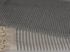 PHLOX 100 x 200 cm hamamdoek - zwart