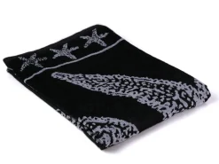 PHLOX 90 x 160 cm strandlaken - star black